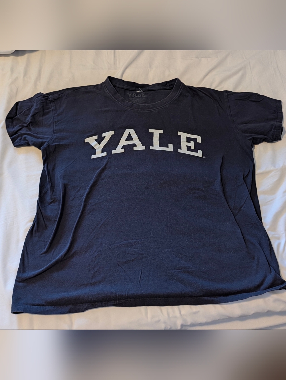 Navy Yale T Shirt